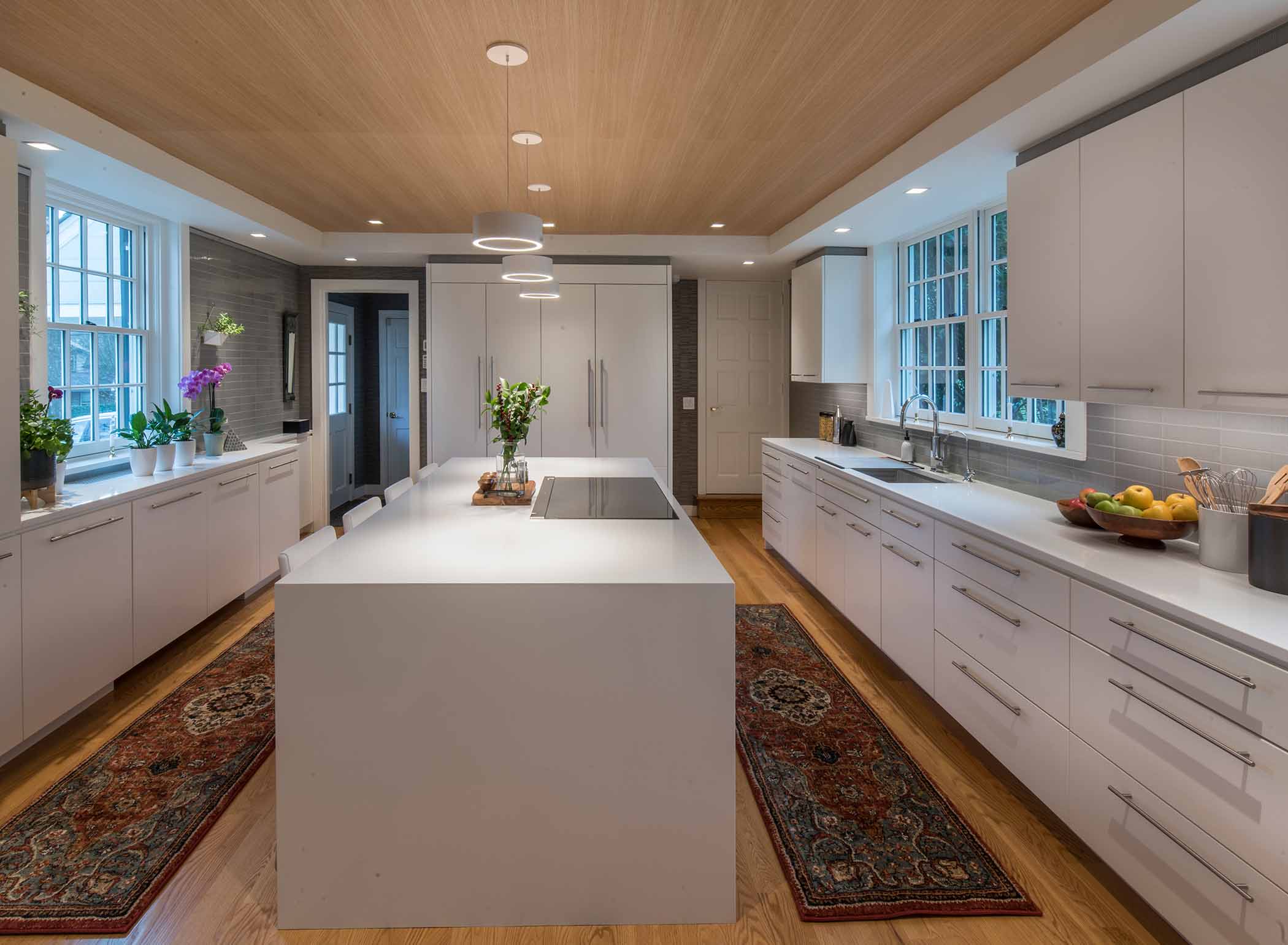 large kitchen island