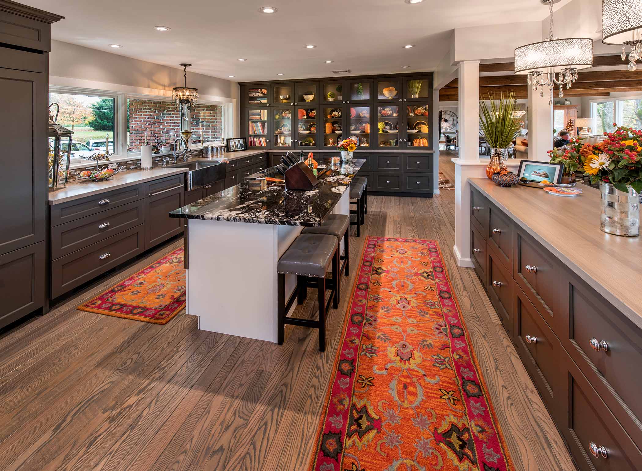 luxurious dark kitchen remodel macungie